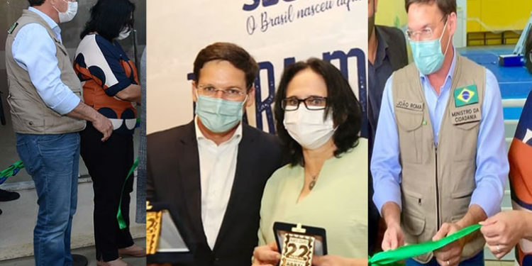 Em agenda na Bahia, Damares e João Roma visitam Porto Seguro, Eunápolis e Conquista